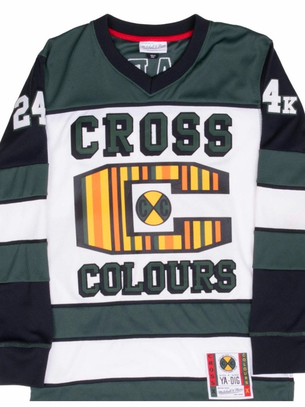 BRUNO MARS 24K TOUR 2017 MITCHELL & NESS JERSEY